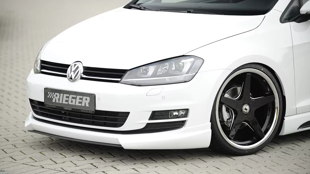 Rieger Spoilerschwert für VW Golf 7 | 5-tür. 10.12-12.16 (bis Facelift) für Spoilerlippe 59550 / 59551