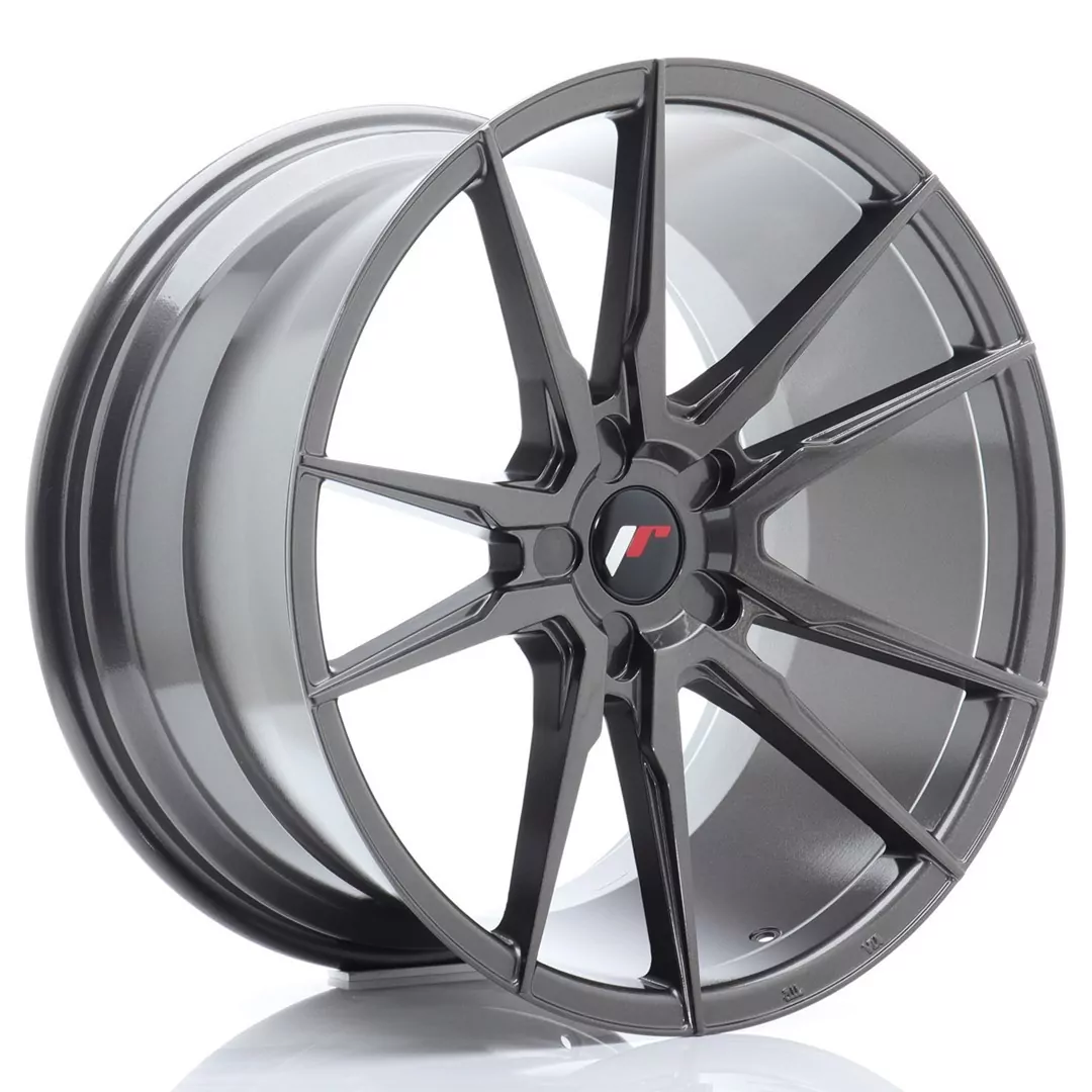 JR Wheels JR21 20x11 ET30-50 5H Blank Hyper Grey