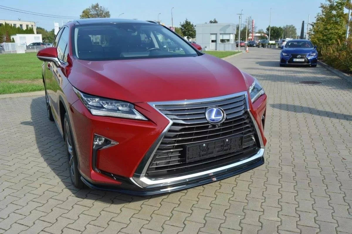 Front Ansatz Passend Für V.1 Passend Für Lexus RX Mk4 Schwarz Hochglanz Schwarz Hochglanz