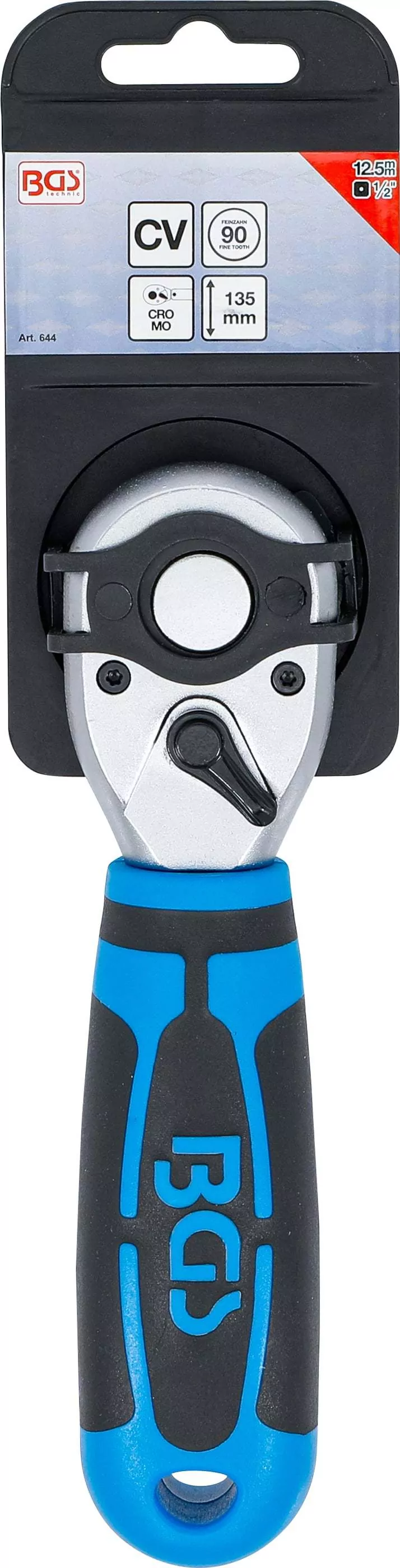 Mini-Umschaltknarre | Abtrieb Außenvierkant 12,5 mm (1/2")