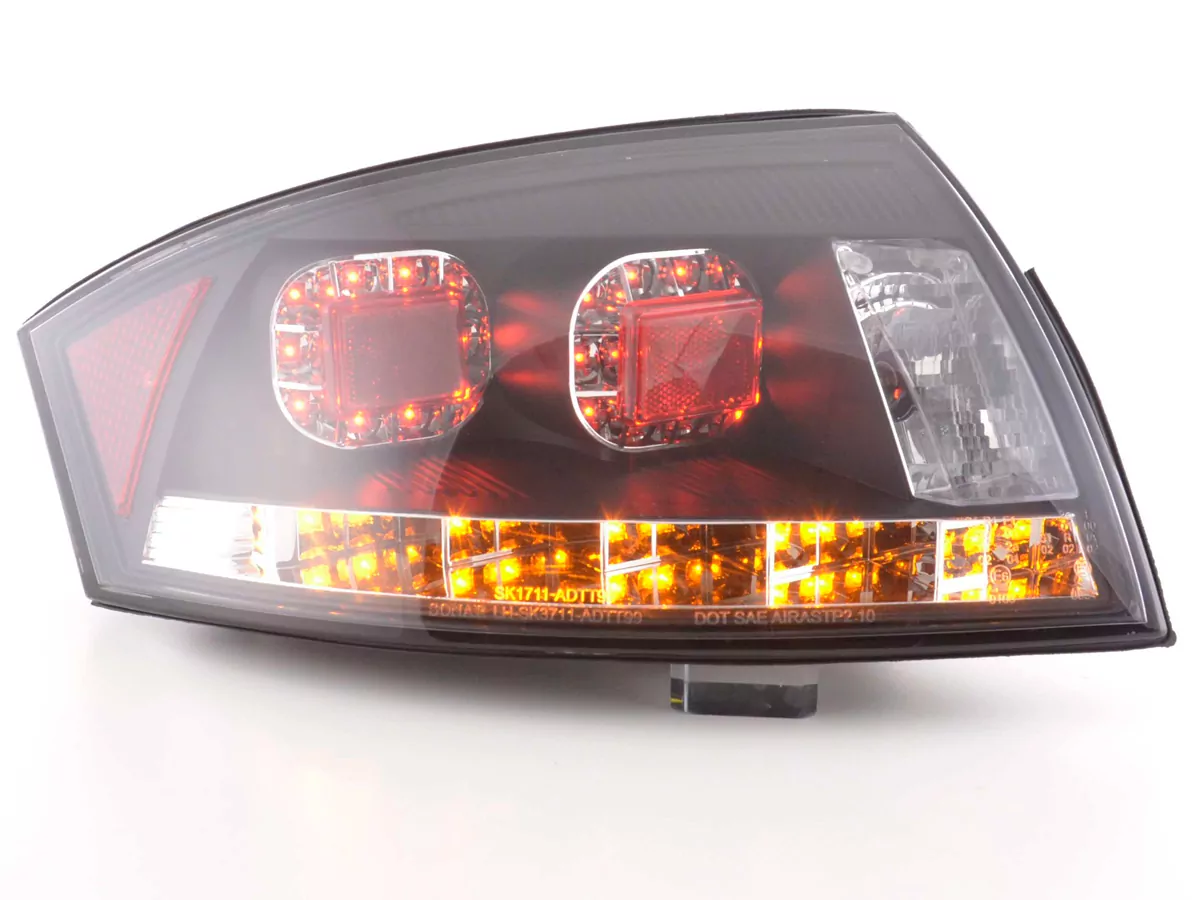 LED Rückleuchten Set Audi TT Typ 8N Bj. 99-06 schwarz