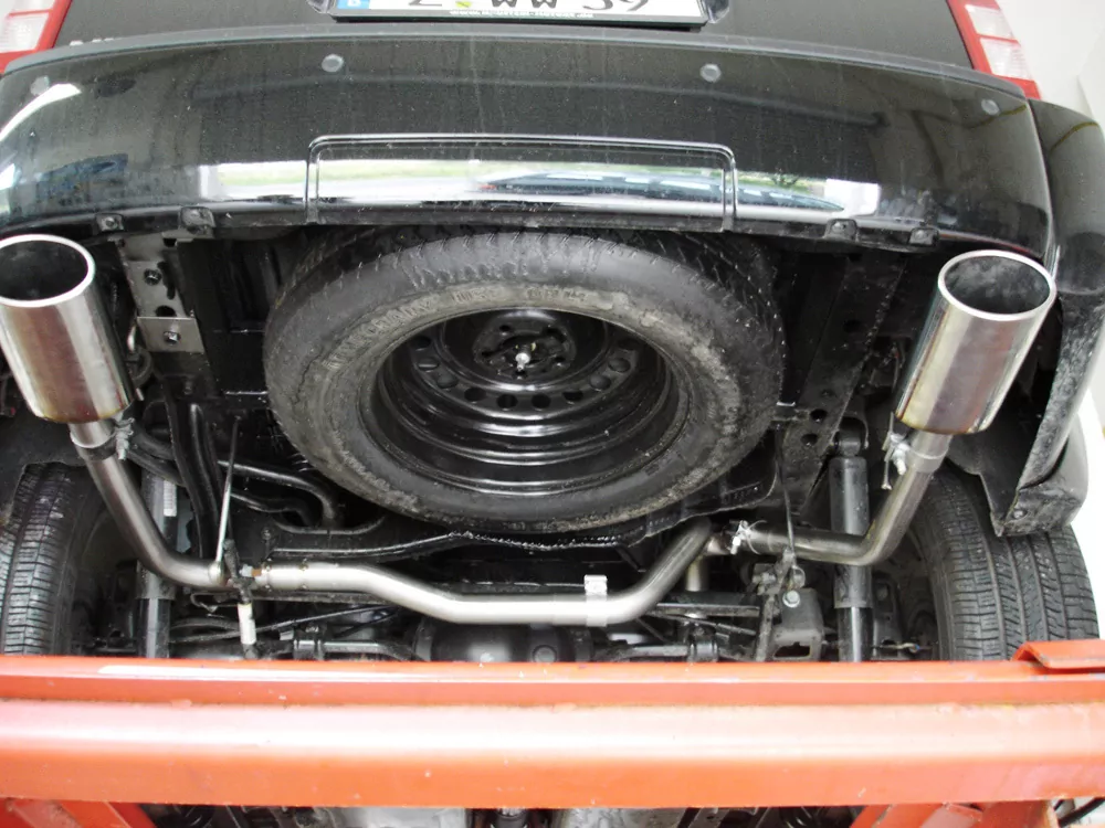 Dodge Nitro  Endrohrsystem rechts/links - 140x90 Typ 32 rechts/links