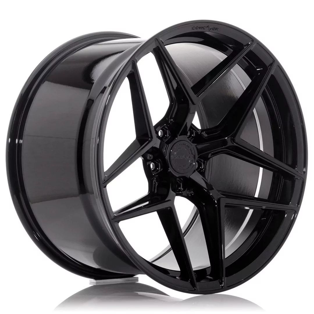 Concaver CVR2 20x9 ET20-35 Blank Platinum Black