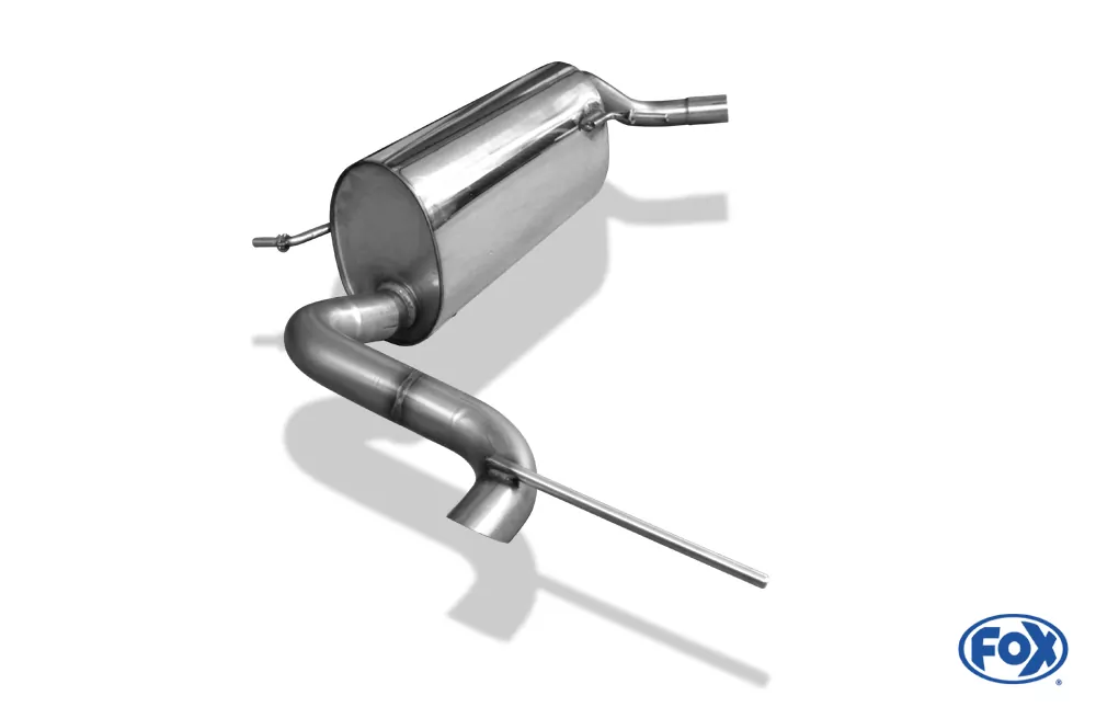 Seat Ibiza 6J - Cupra  Endschalldämpfer - 1x55 Typ 10 (nicht sichtbar)