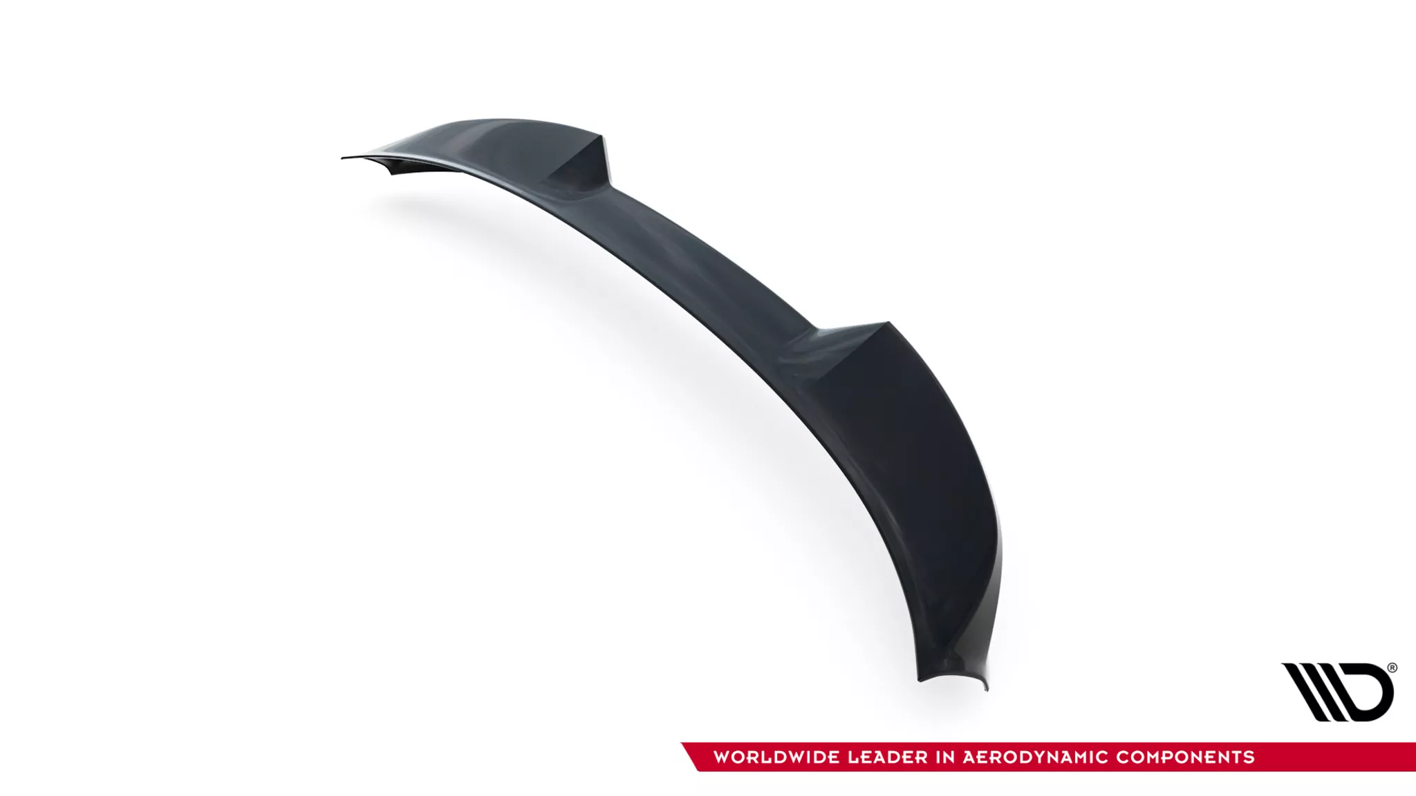 Spoiler CAP Für 3D Audi A5 S-Line Limousine B10 Schwarz Hochglanz