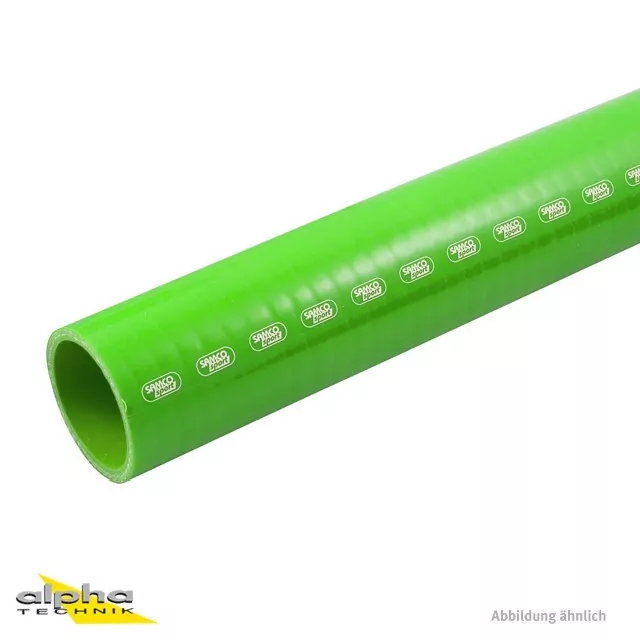 SAMCO SPORT Siliconschlauch gerade grün Innendurchmesser 25 mm