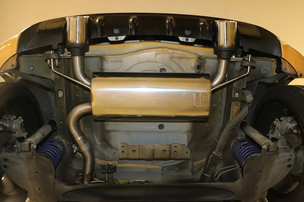 Opel Corsa E OPC  Endschalldämpfer quer Ausgang rechts/links - 1x100 Typ 25 rechts/links