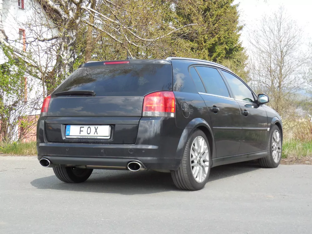 Opel Signum Sportheck  Endschalldämpfer Ausgang rechts/links - 140x90 Typ 44 rechts/links