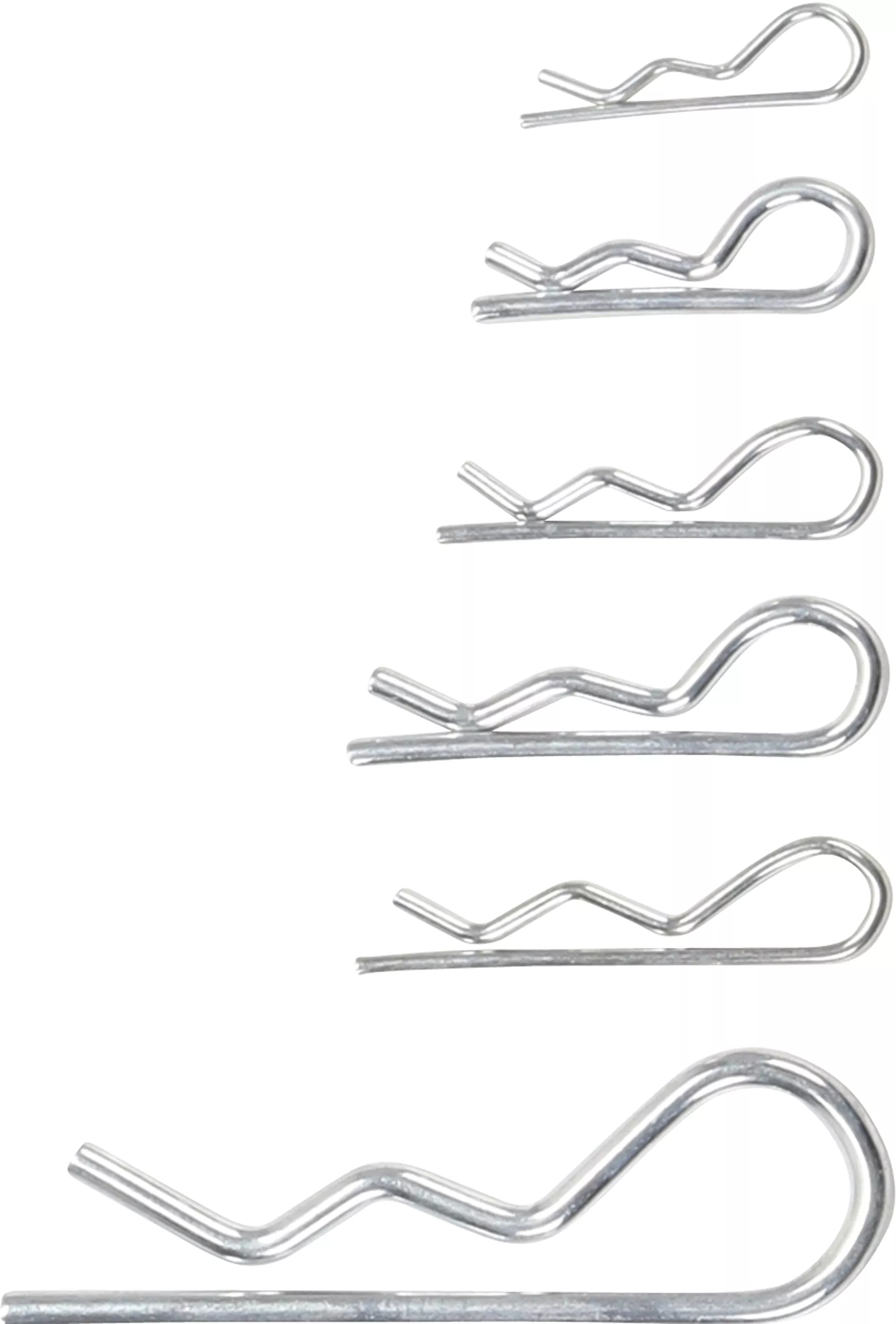 Federsplinte-Sortiment | Ø 1,2 - 3,0 mm | 48-tlg.