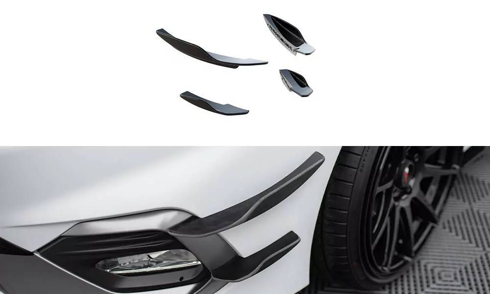StoĂźstangenflĂĽgel Vorne (Canards) V.2 Ford Fiesta Mk8 ST / ST-Line