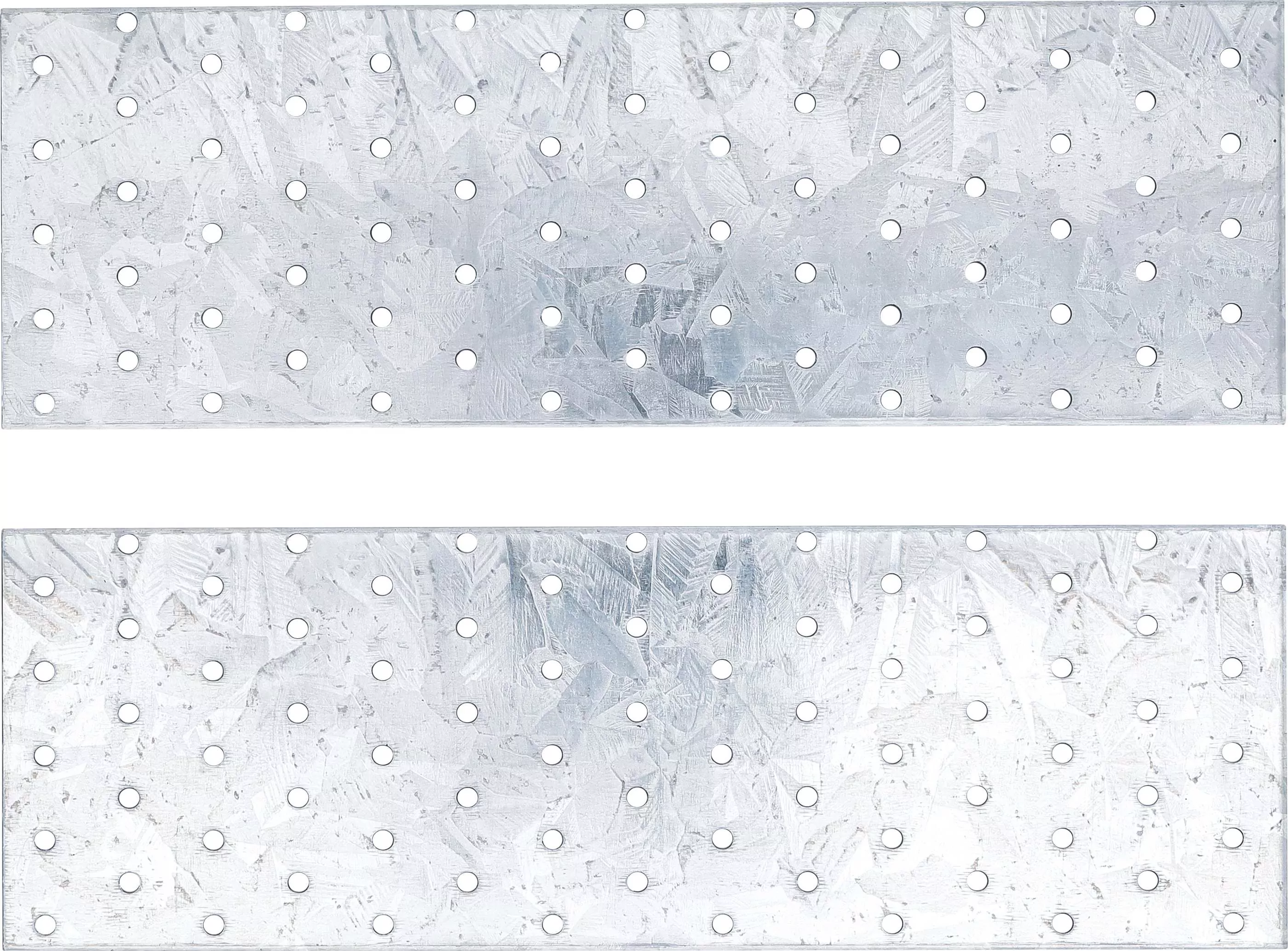 Stahl-Lochplatten-Satz | 300 x 100 x 2 mm | 2-tlg.