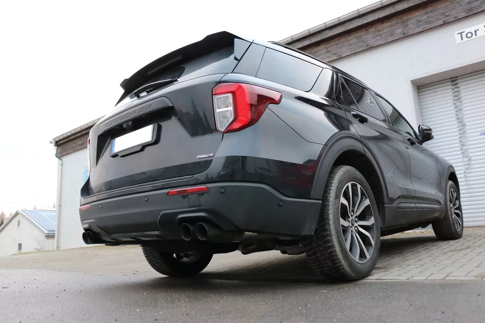 Ford Explorer Typ WUJ  Endschalldämpfer rechts/links - 2x90 Typ 25 rechts/links schwarz emalliert