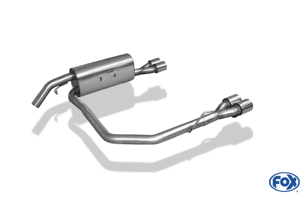 Peugeot 208 GTI  Endschalldämpfer Ausgang rechts/links - 2x76 Typ 13 rechts/links