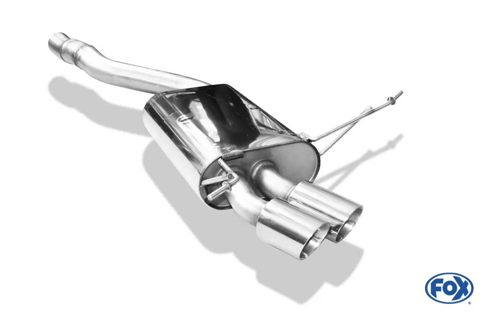 BMW X1 - X84 Benzin  Endschalldämpfer - 2x80 Typ 25