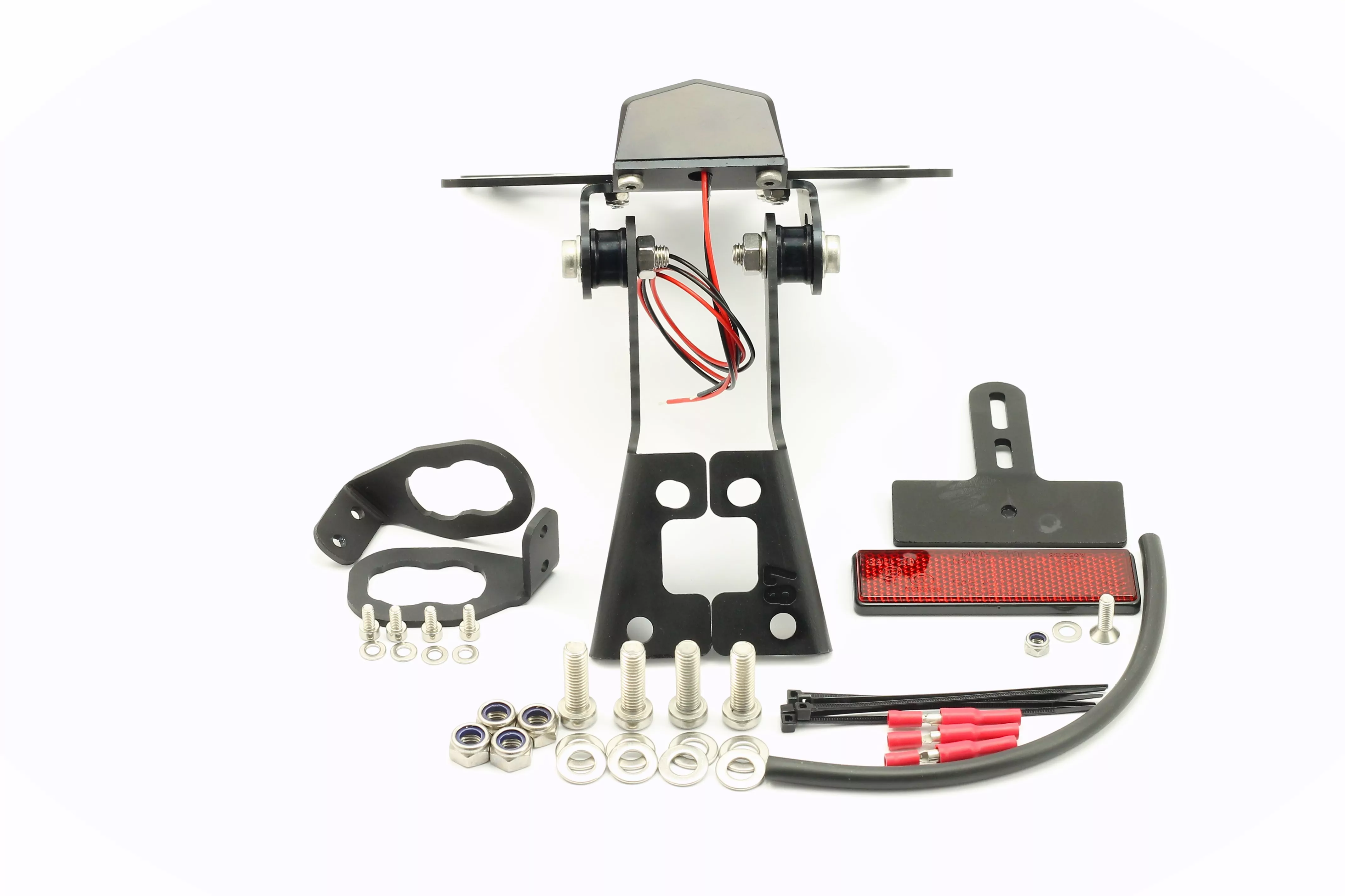 MG Biketec Kennzeichenhalter für Kawasaki Z 400 ab 2018