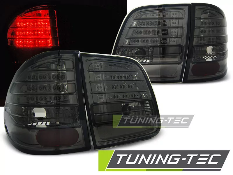 Led Tail Lights Smoke Fits Mercedes W210 95-03.02 Kombi