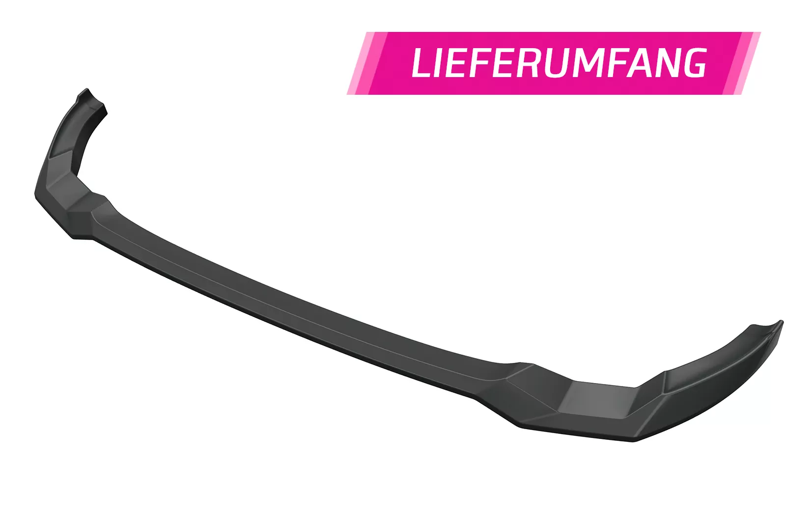 Cup-Spoilerlippe mit ABE für BMW X3 (F97) CSL674 Schwarz Strukturiert