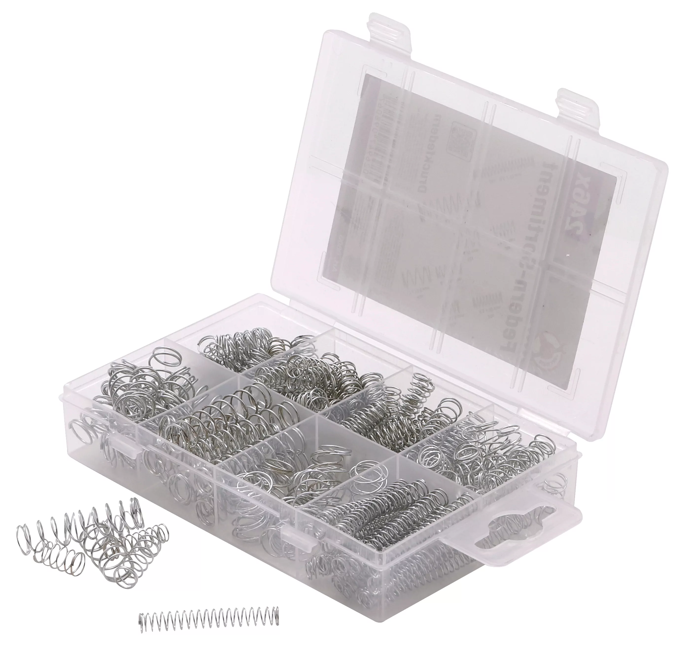 Federn-Sortiment | Druckfedern | 246-tlg.