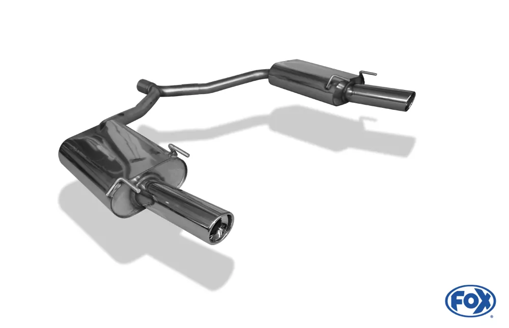 Opel Vectra C Caravan  Endschalldämpfer rechts/links einflutig - 1x90 Typ 17 rechts/links