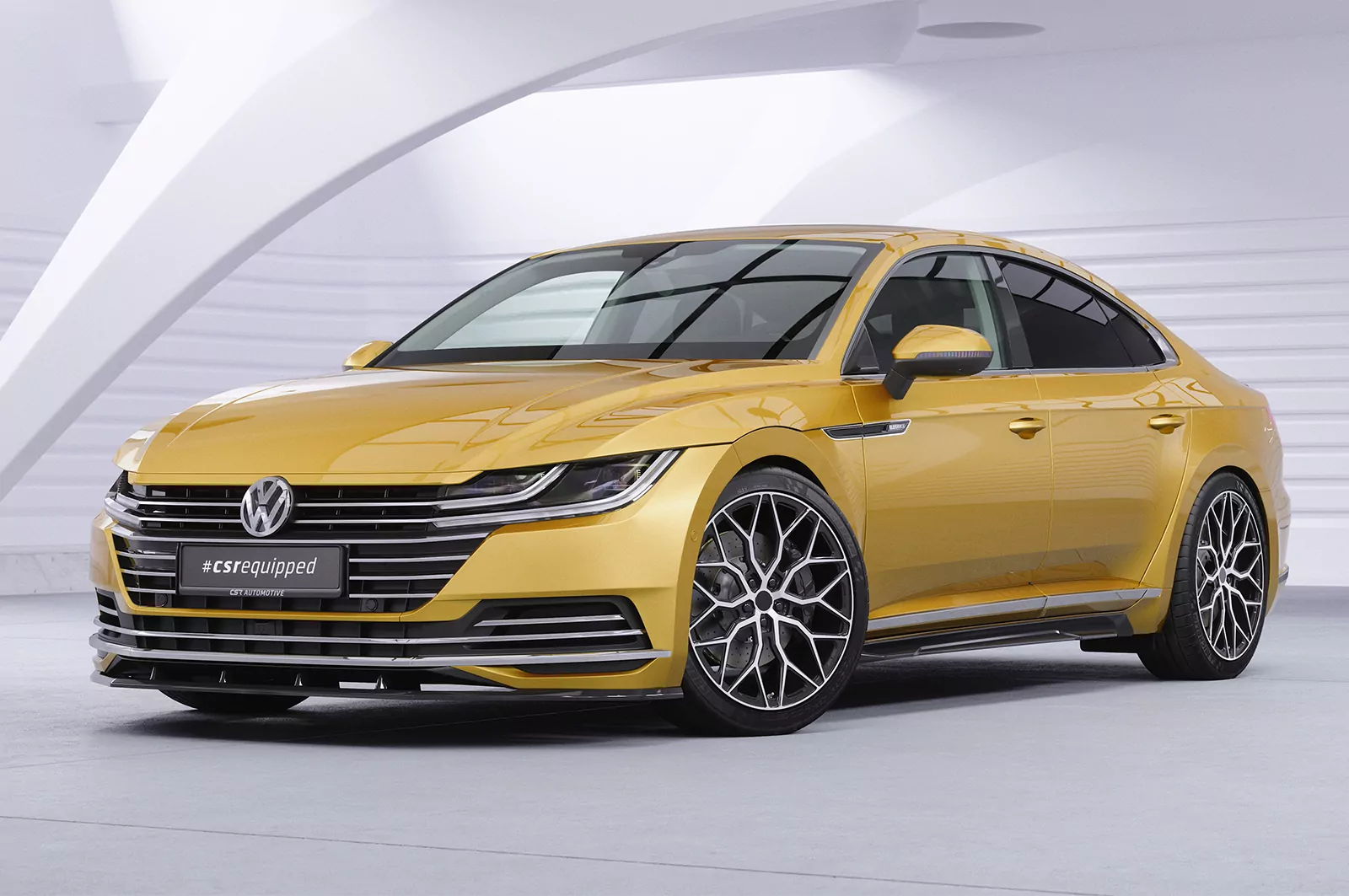 Seitenschweller für VW Arteon (Typ 3H) SS535 Schwarz Strukturiert