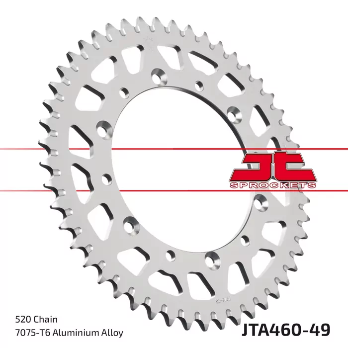 Kettenrad ALU 49Z  |  520 SI Innen Ø 134 Lochkreis 150