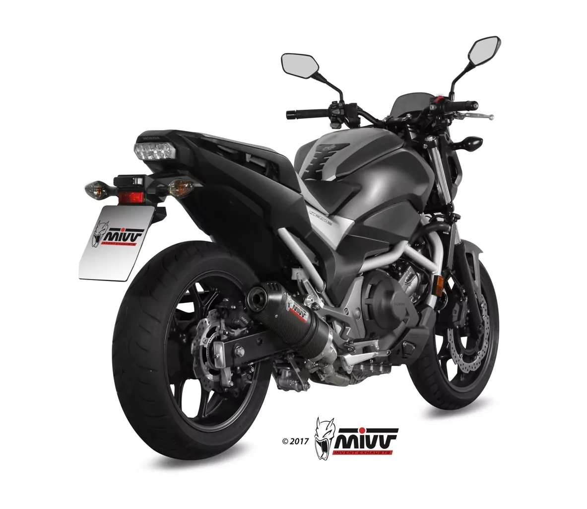MIVV Oval Carbon Honda Integra 750/NC 750 S/X 16-