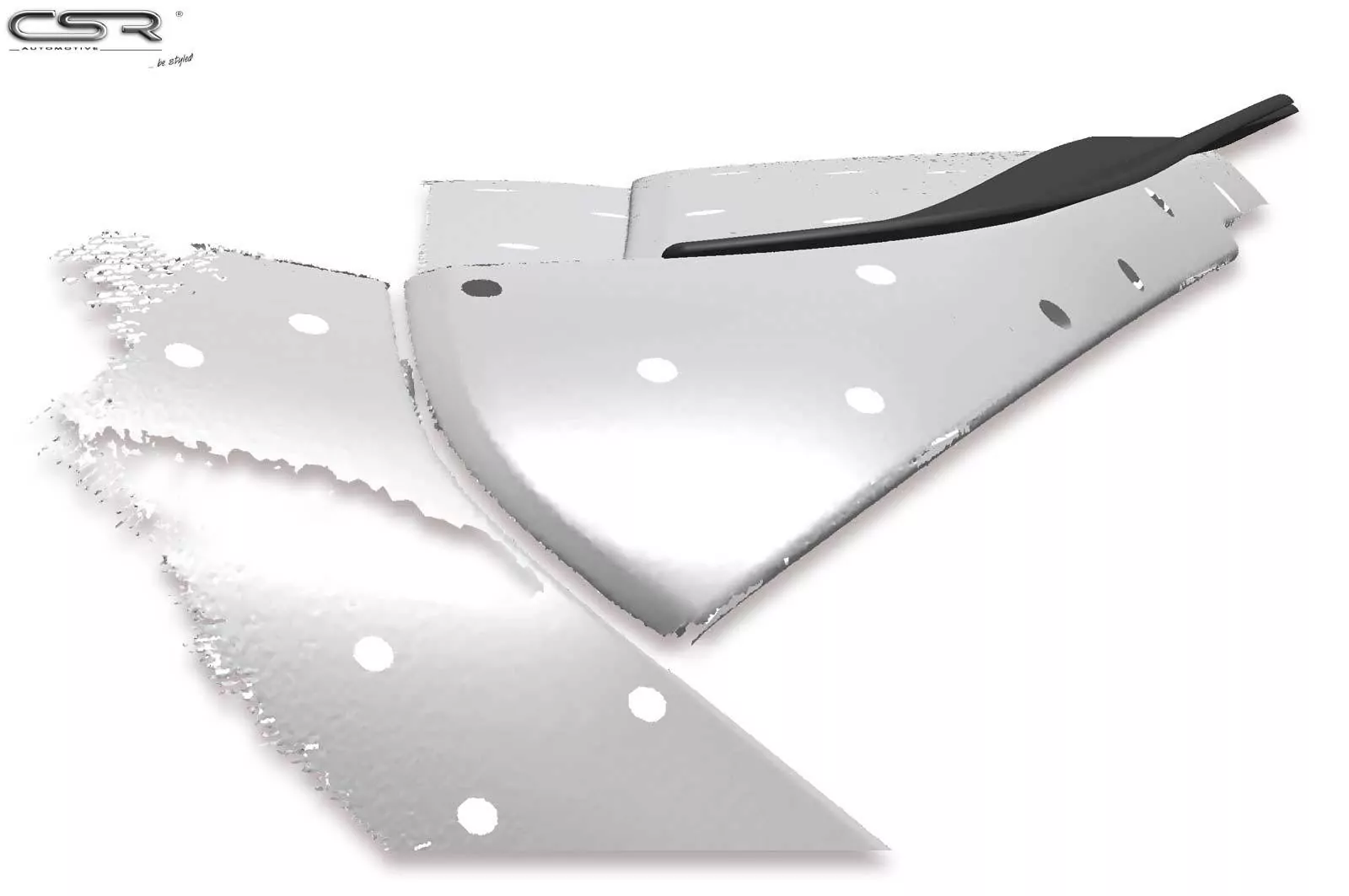 Heckflügel mit ABE für Opel Corsa E OPC-Line HF663-M Carbon Look (matt)