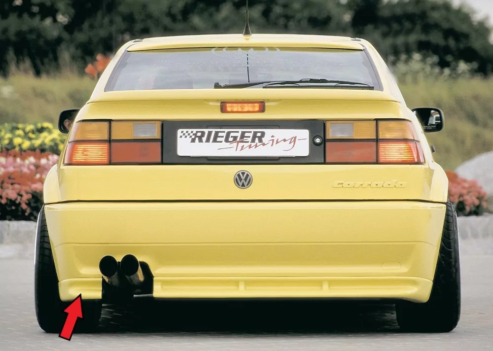 Rieger Heckansatz für VW Corrado (53I) | Coupé 88-95 -> kurzes Teil