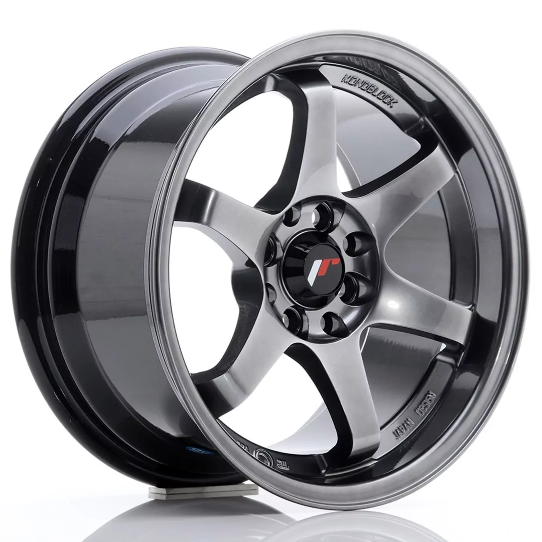 Japan Racing JR3 15x8 ET25 4x100/108 Hyper Black