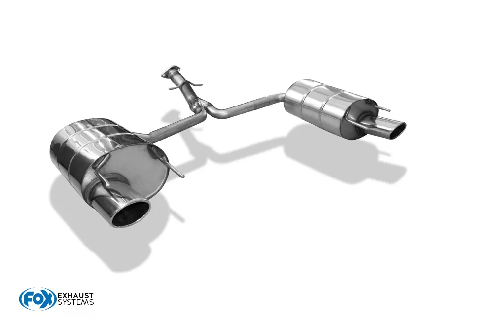 Lexus IS - II  Endschalldämpfer rechts/links einflutig - 115x85 Typ 32 rechts/links