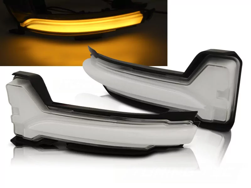 Ford Focus Mk4 18- Seq Led White