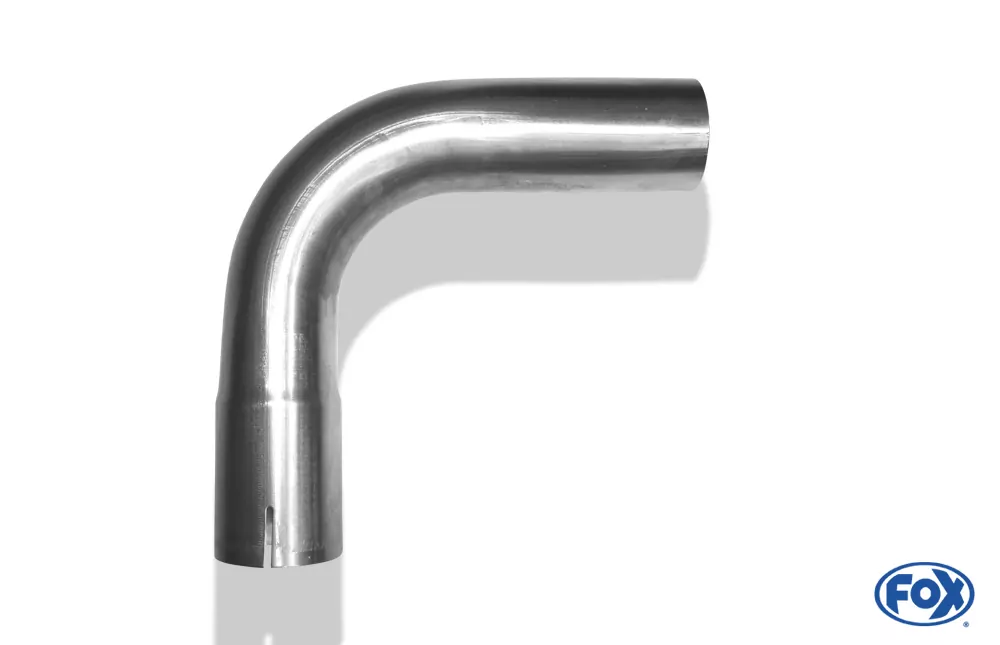 Uni-Rohrbogen 90° geweitet - d1Ø 63mm Schenkellänge L1: ca. 130mm - Radius: 94,5mm