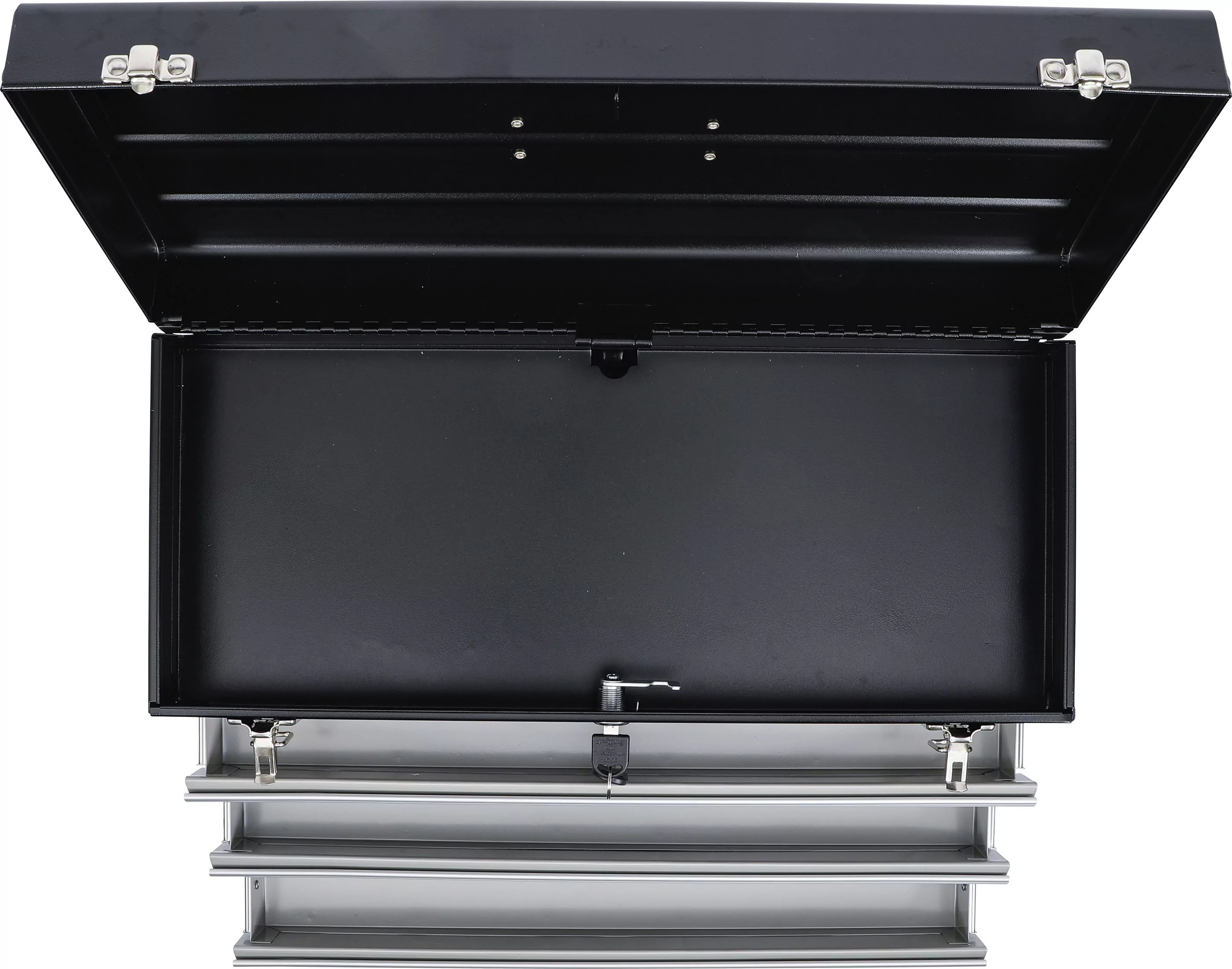 Metall-Werkzeugkoffer, leer | 3 Schubladen