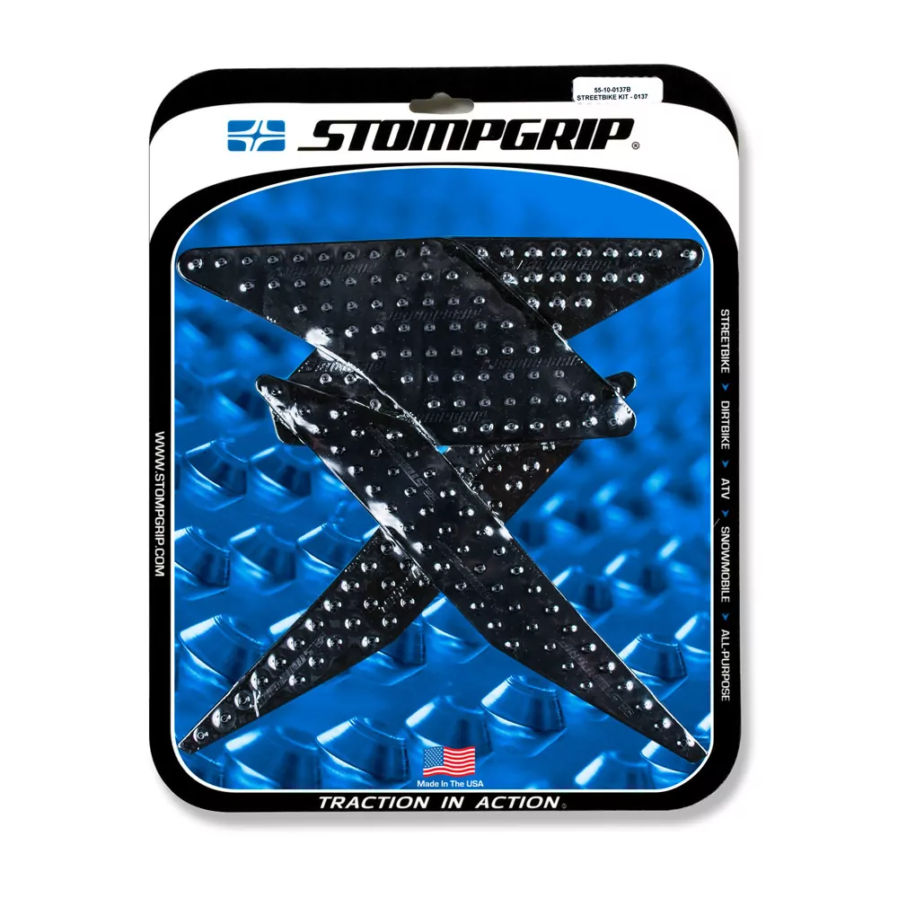 Stompgrip Traction Pad Volcano für Kawasaki Z125 17-22 Schwarz
