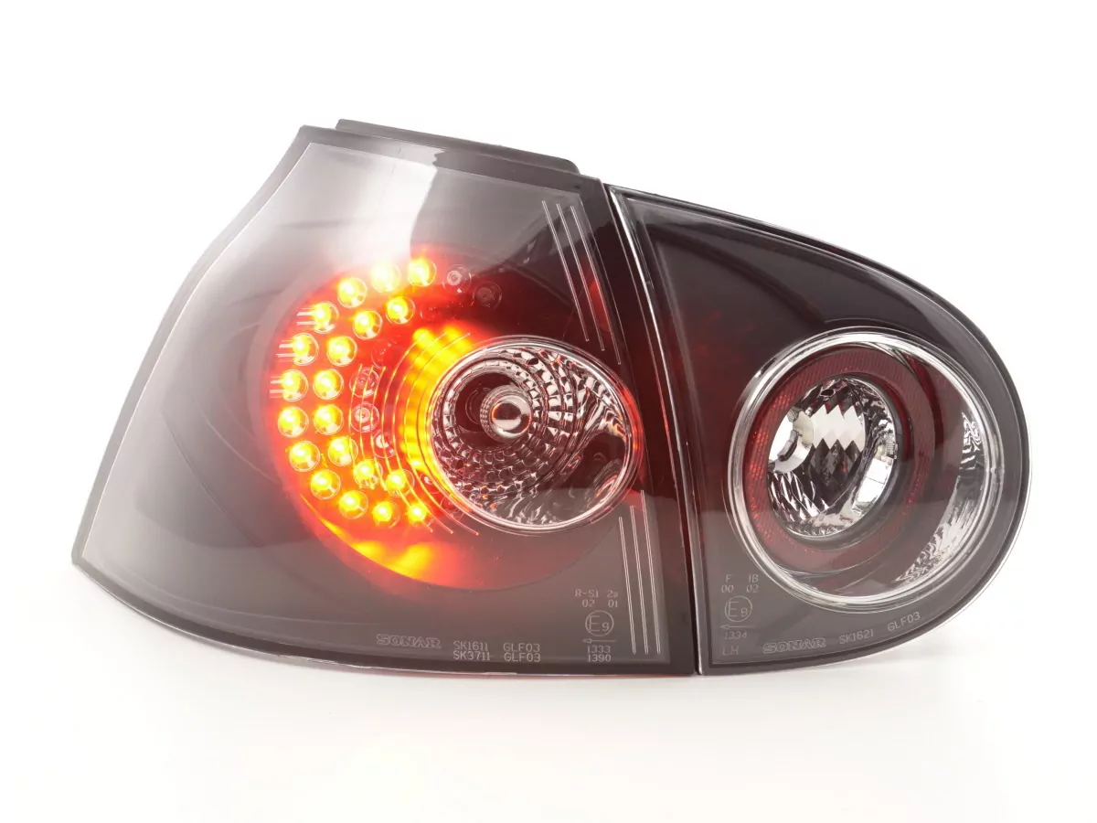 LED Rückleuchten Set VW Golf 5 Typ 1K Bj. 2003-2008 schwarz für Rechtslenker