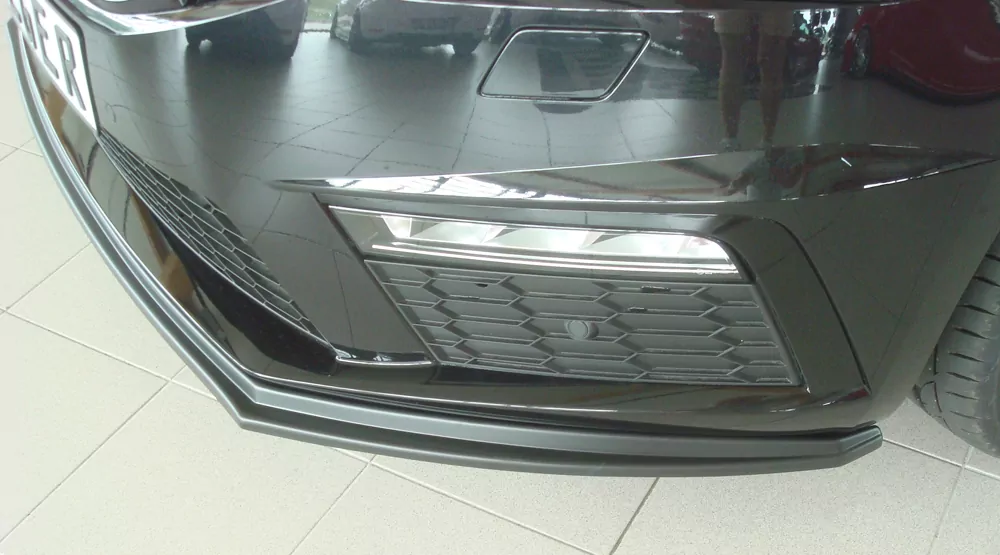 Rieger Spoilerschwert für Skoda Octavia RS (5E) | Combi 02.17- (ab Facelift) für orig. RS-Frontschürze