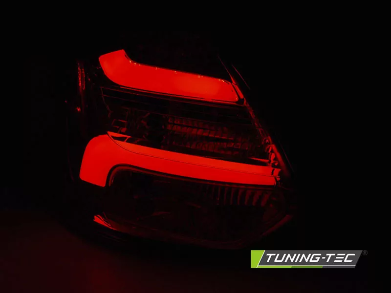 Ford Focus 3 11-10.14 Hatchback Red Smoke Led Bar Seq Ind.