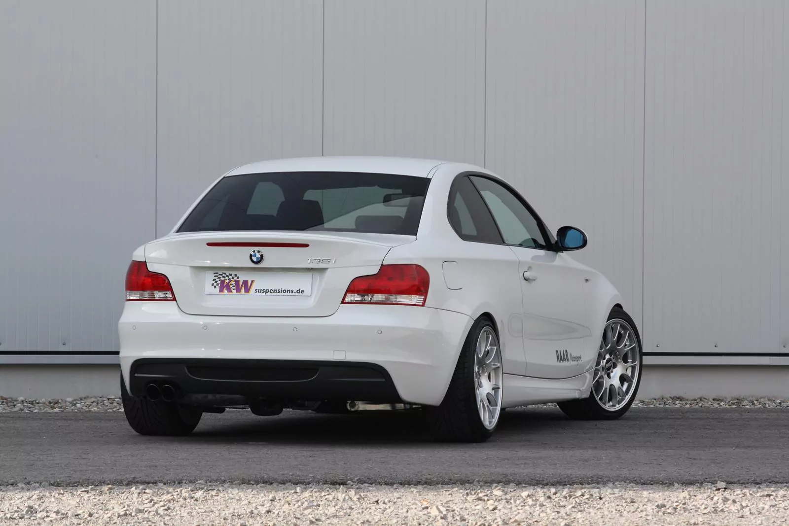 KW DDC - ECU Gewindefahrwerk inox BMW 1er Coupe (E82) 182, 1C, M-V 10/2006-10/2013