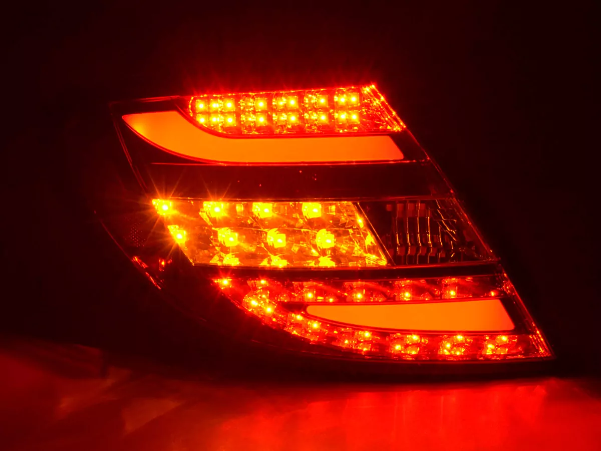 Rückleuchten Set LED Mercedes C-Klasse Typ W204 Bj. 2011- rot/klar