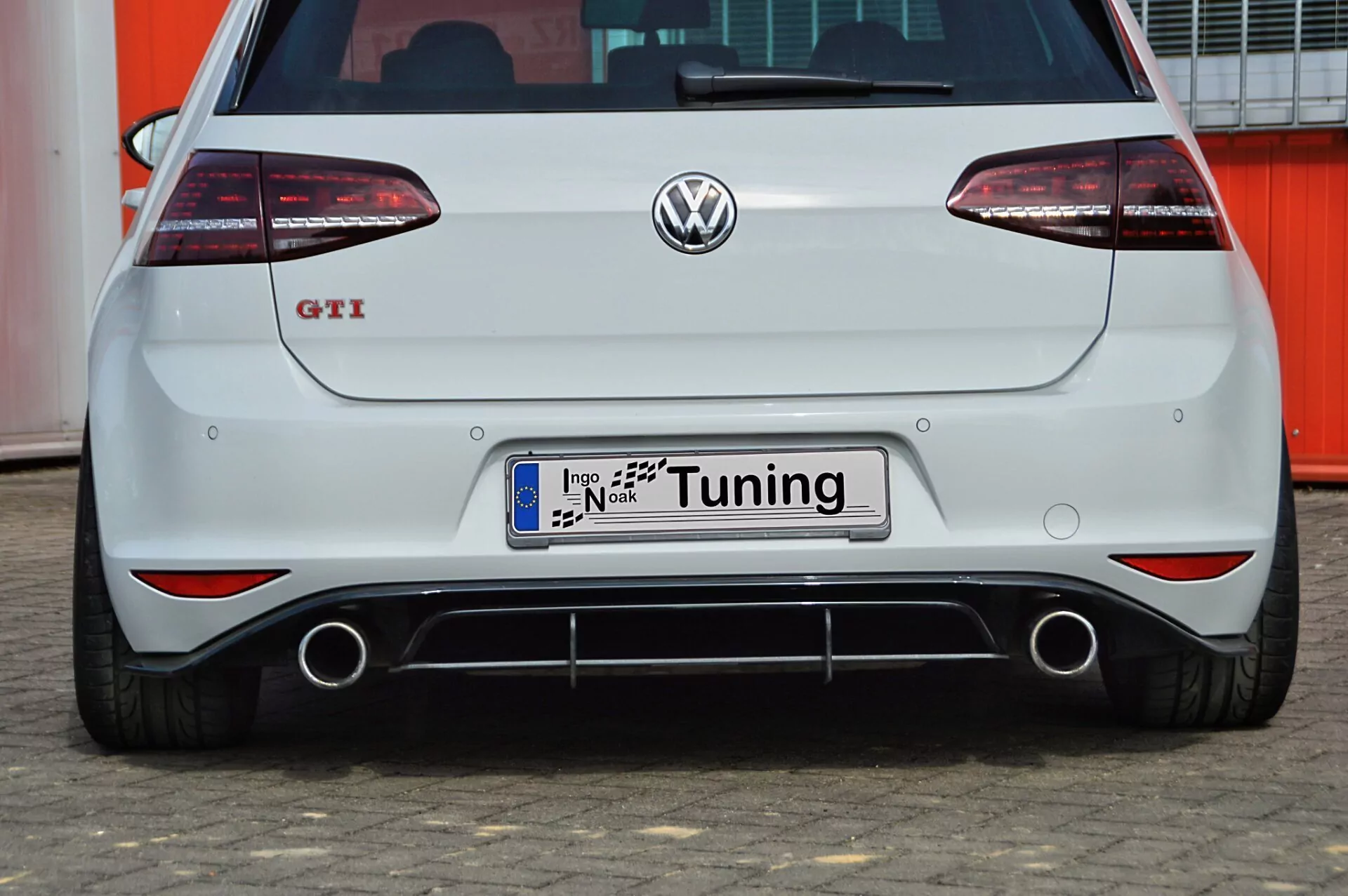 Heckansatz Diffusor für VW Golf 7 GTI Clubsport
