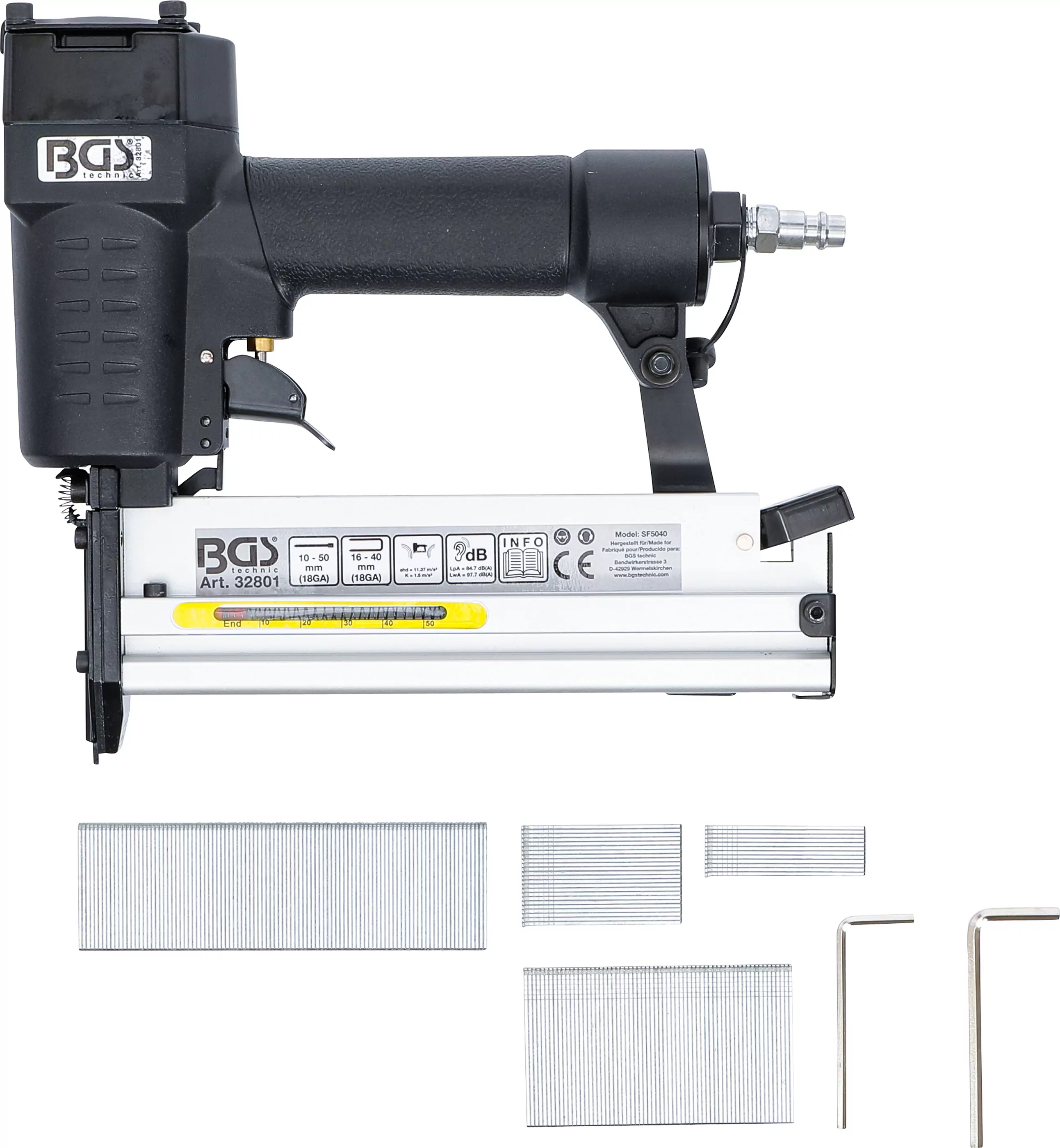 Druckluft-Kombi-Nagler | 50 mm