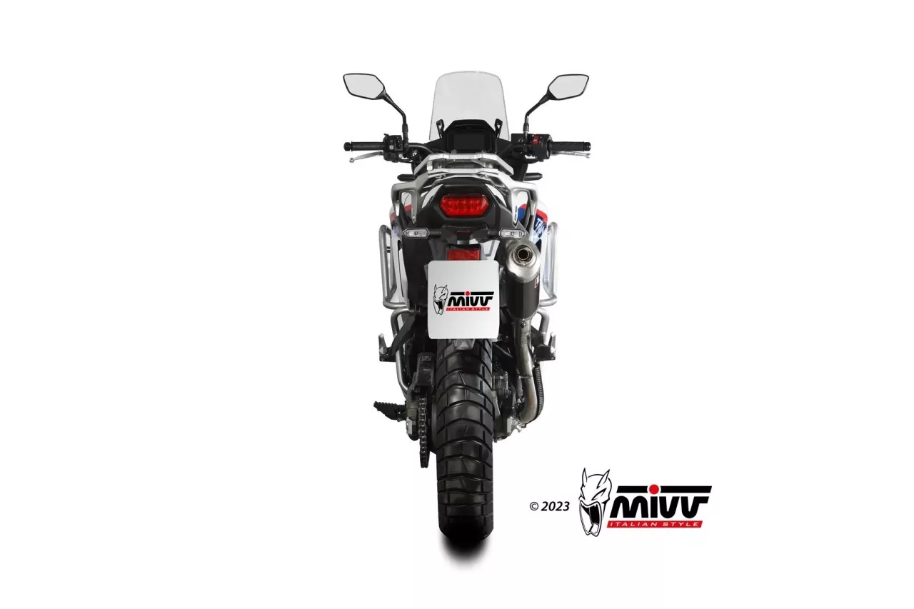 MIVV DAKAR Edelstahl Schwarz HONDA XL750 TRANSALP 23-