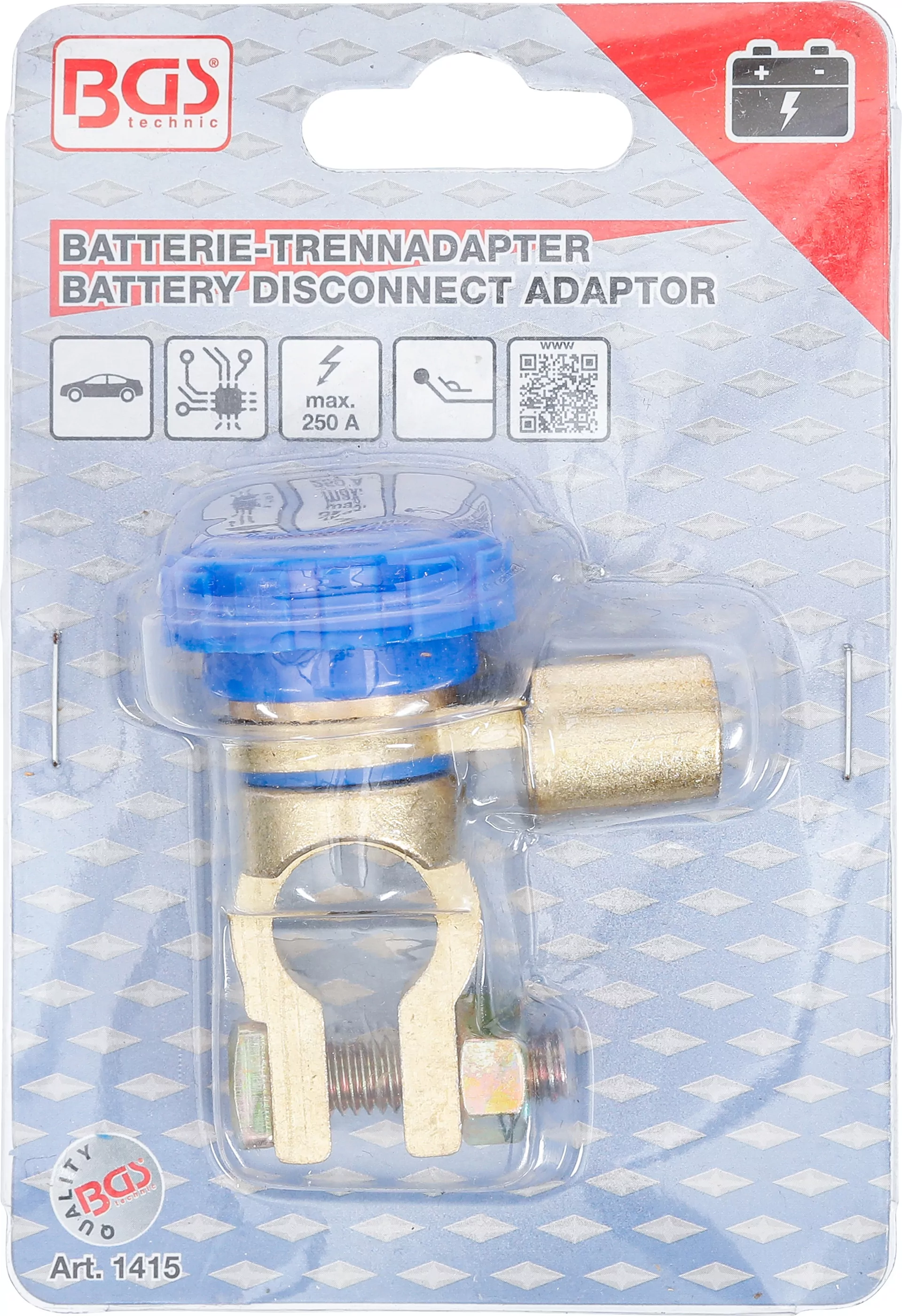 Kfz-Batterie-Trennadapter | abgewinkelt