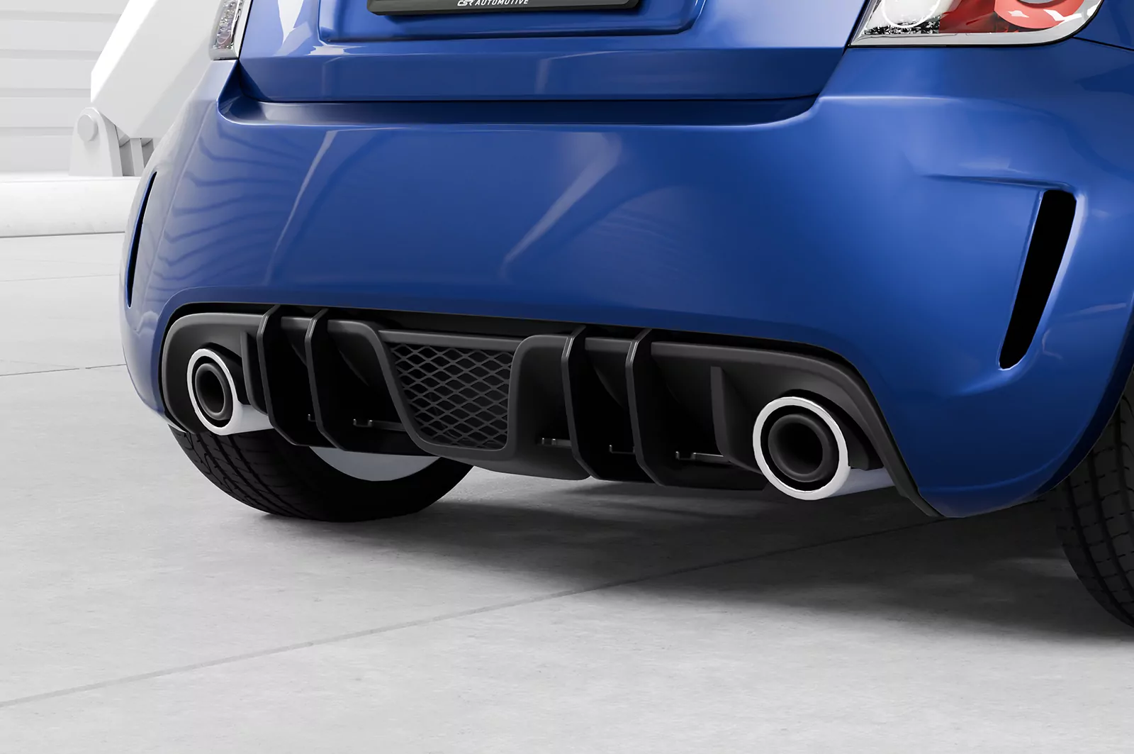 Racing Diffusor / Heckansatz für Fiat 500 Abarth 595 HA323