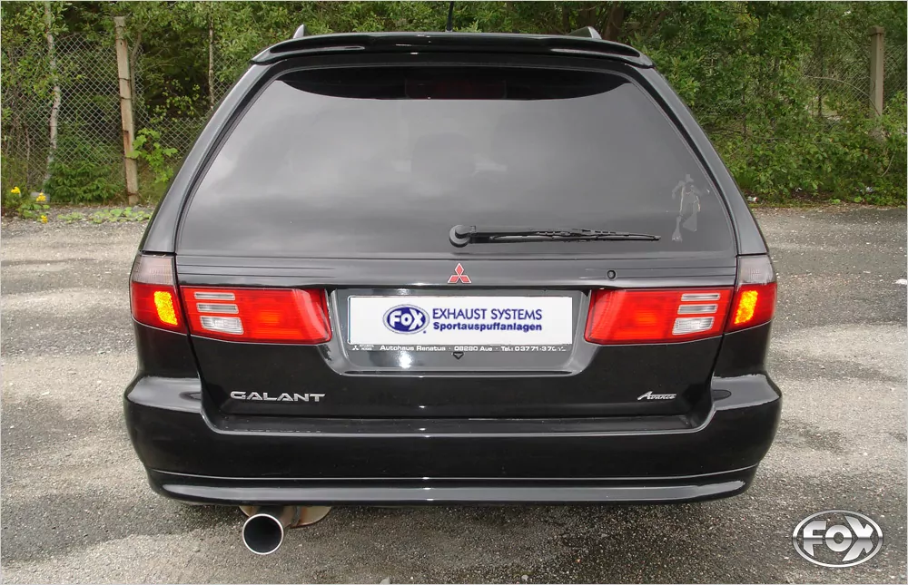 Mitsubishi Galant Kombi Typ EA  Endschalldämpfer - 1x100 Typ 13