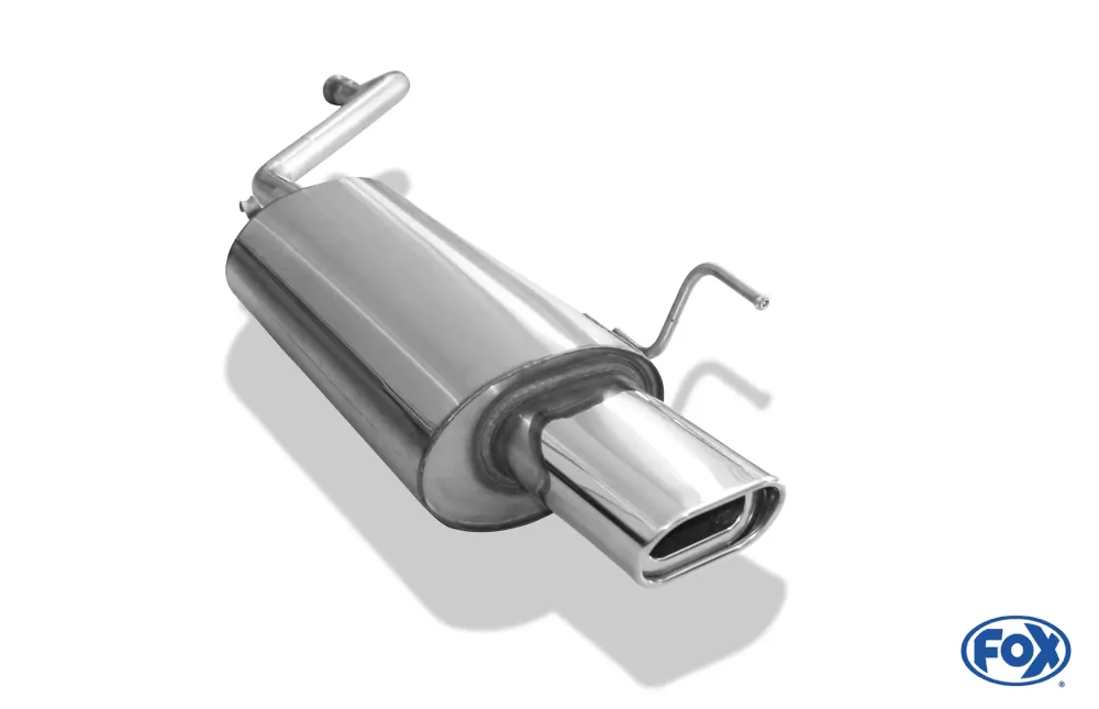 Audi 80 Typ B4 Limousine & Avant  Endschalldämpfer zweiflutig - 135x80 Typ 53