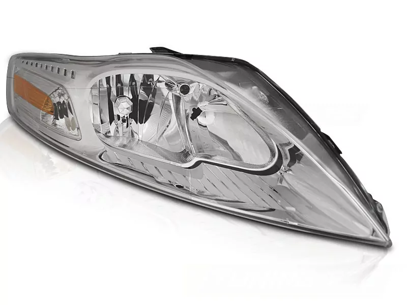 Headlights Chrome Left Right Tyc Fits Ford Mondeo 07.07-11.10