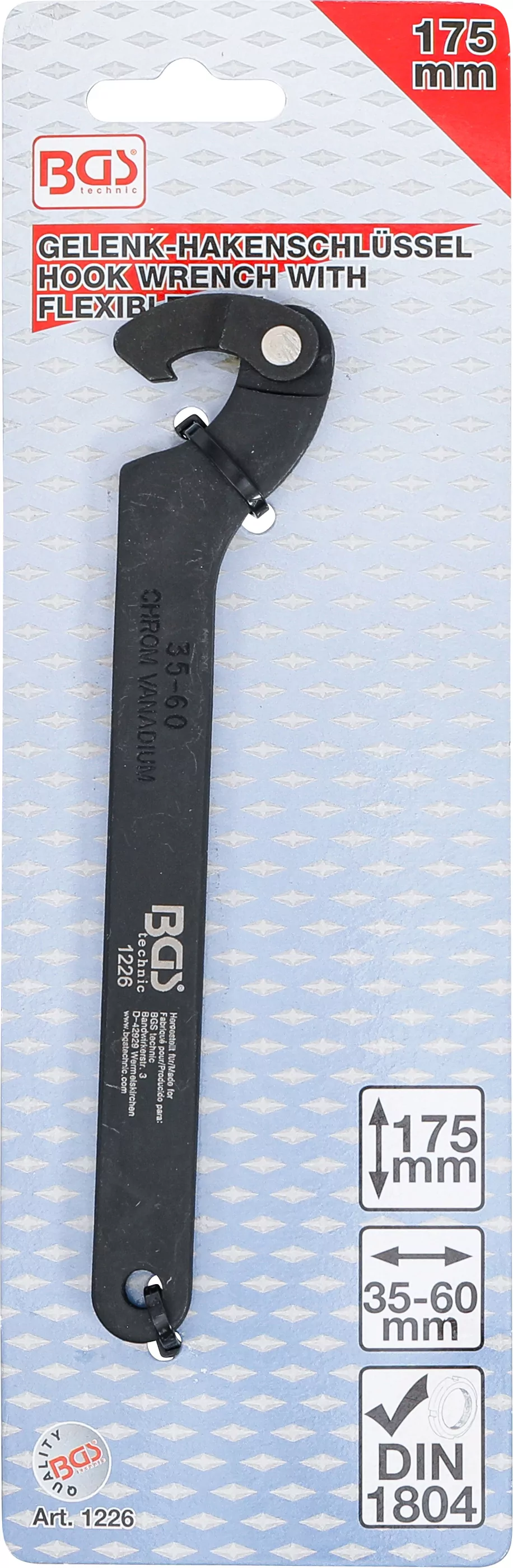 Gelenk-Hakenschlüssel