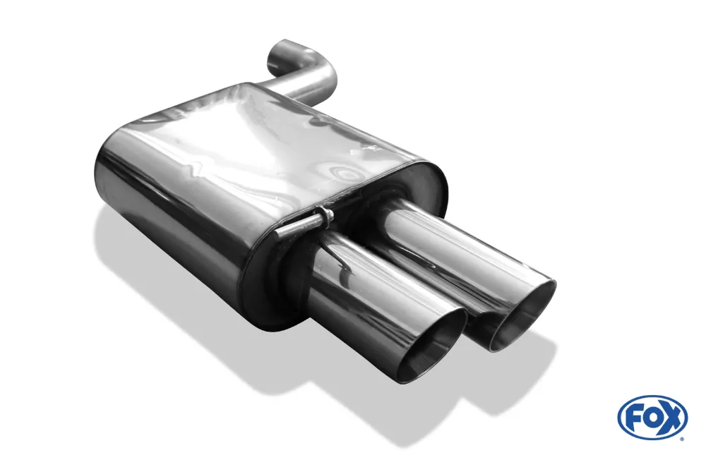 BMW E90/91/92 - 325d/ 330d  Endschalldämpfer - 2x80 Typ 25