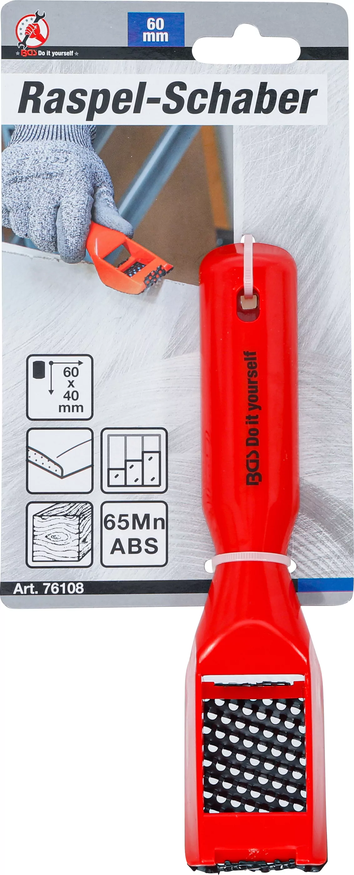 Raspel-Schaber | 60 mm